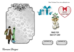 Matching insert for the Design Sheet - Christmas Love 3