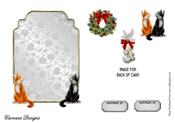 Matching blank insert for the design sheet - A Turkeys Bigger !