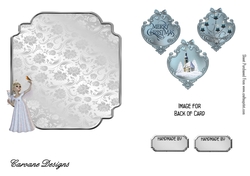 Matching insert sheet for the design sheet - Angelic Christmas