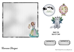 Matching insert for the design sheet - Snow Christmas 8