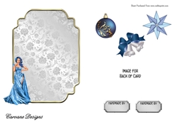 Matching blank insert for the design sheet - Midnight in London