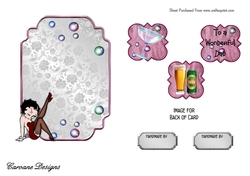 Matching insert sheet for the design sheet - Party - Its Fathers Day
