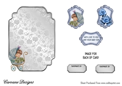 Matching insert for the design sheet - Baby Boy 2