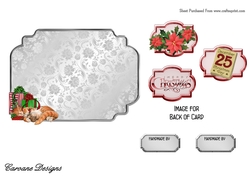Matching insert for the design sheet - Twas The Night Before Christmas,