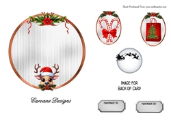 Matching insert sheet for the design sheet - Christmas Cuties 1