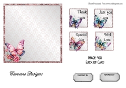 Matching insert sheet for the design sheet - Special Friend 1