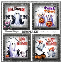 Image of cup1334477_21555 - Halloween Ghosties Bumper Kit 57 - 9 page bumper kit