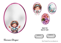 Matching insert sheet for the design sheet - Cheeky Brats 4