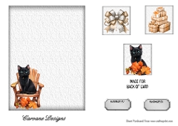 Matching insert sheet for the design sheet - Kitties Galore 2