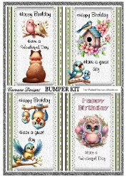 cup1365729_21555 - Birthday Birdies -  Bumper Kit 71 - 9 page bumper kit
