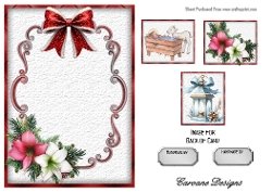 Matching insert sheet for the design sheet - Christmas Angels 4