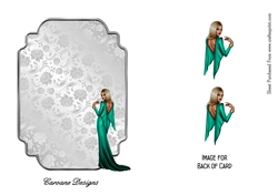 Matching insert for the design sheet - Gateway to Paradise