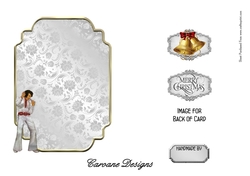 Matching insert for the design sheet - The King at Christmas 4