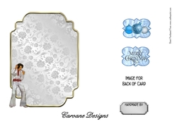 Matching insert for the design sheet - The King at Christmas 5