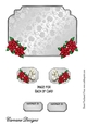 Matching insert sheet for the design sheet - Vintage Merry Christmas