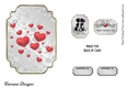 Matching insert for the design sheet - Love Pure and Simple