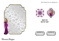 Matching insert for the design sheet - Deco Beauty