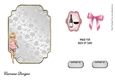 Matching blank insert for the design sheet - Youre Cute