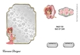 Matching insert for the design sheet - Lillie in Paris