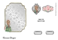 Matching insert for the design sheet - Parisian Beauty