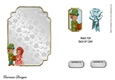 Matching insert for the design sheet - Christmas Angels