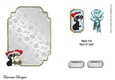 Matching insert for the design sheet - Cute Christmas Kitties