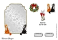 Matching blank insert for the design sheet - A Turkeys Bigger !