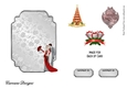 Matching insert sheet for the design sheet - Stairway to Christmas 2