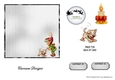 Matching insert for the design sheet - Snow Christmas 7
