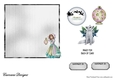 Matching insert for the design sheet - Snow Christmas 8