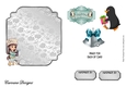 Matching insert for the design sheet - Snow Christmas 11