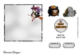 Matching blank insert for the design sheet - You Light Up My Night