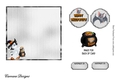 Matching blank insert for the design sheet - Trick or Treat Pleeese