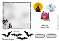 Matching insert sheet for the design sheet - Wee Ghost and Batty Bat