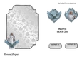 Matching insert sheet for the design sheet - Mystical Christmas 9