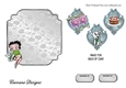 Matching blank insert for the design sheet - Bettys Birthday Tea