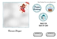 Matching blank insert sheet for the design sheet - I Just Dropped In
