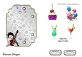 Matching insert sheet for the design sheet - Party - Its Your Birthday
