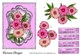 A Bunch of Daisies - A5 card front with decoupage