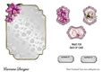 Matching insert for the design sheet - Love in Bloom