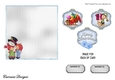 Matching insert for the design sheet - Frosty the Snowman 2