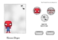 Matching insert for the design sheet - Spider Boy