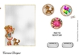 Matching insert for the design sheet - Birthday Cowgirl