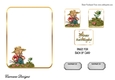 Matching blank insert for the design sheet - Retirement 6