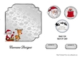 Matching insert sheet for the design sheet - Snow Christmas 13