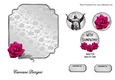 Matching insert sheet for the design sheet - Sympathy 9