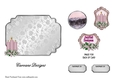 Matching insert sheet for the design sheet - Beautiful Christmas