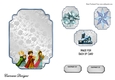 Matching insert for the design sheet - Carols at Christmas 2
