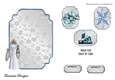 Matching insert for the design sheet - Carols at Christmas 4