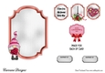 Matching insert sheet for the design sheet - Gnome Valentine 1